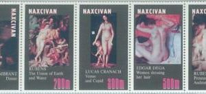 M2285- RUSSIAN STATE, STAMP SET: Arts, Rubens, Rembrandt, Cranach, Edgar Dega