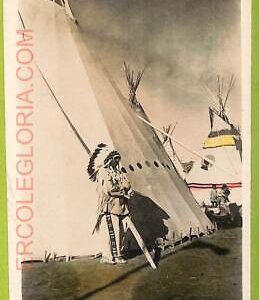 af3067 - USA - Vintage Postcard - NATIVE AMERICAN INDIANS - Calgary  -1952