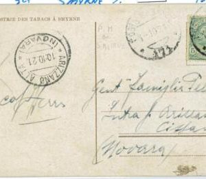 98894 - ITALIAN Smirne  Smyrne - POSTAL HISTORY - POSTCARD Posta Militare 171