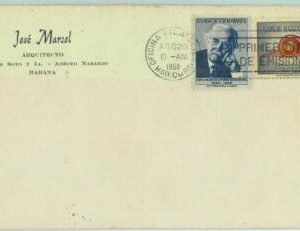 98419 - HAVANA - POSTAL HISTORY - FDC COVER 1958 Carlos de la Torre NATURALIST