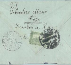 89062 - HUNGARY - POSTAL HISTORY -  COVER to SWITZERLAND - TAXED on ARRIVAL 1923