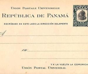 ad6318 - PANAMA  - Postal History - POSTAL STATIONERY CARD -  H&G #9 1906