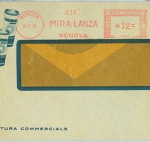 90457 - ITALY - POSTAL HISTORY - Red ADVERTISING Postmark : MEDICINE Soap 1955