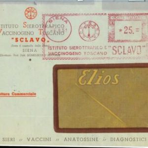 90458 - ITALY - POSTAL HISTORY - Red ADVERTISING Postmak: MEDICINE Vaccines 1951