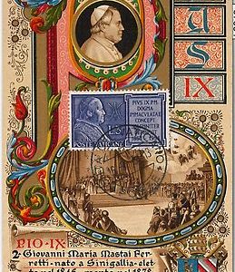 57334  - VATICANO Vatican - POSTAL HISTORY: MAXIMUM CARD 1956 - ART Religion