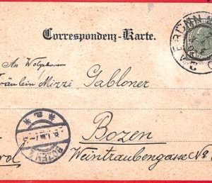 aa0605 - CZECHOSLOVAKIA Austria - POSTAL HISTORY - Postcard from BRNO to Italy