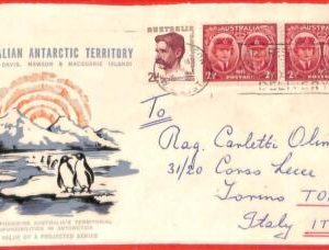 aa3731 - AUSTRALIA - Postal History - SPECIAL  Cover ANTARCTICA Territory