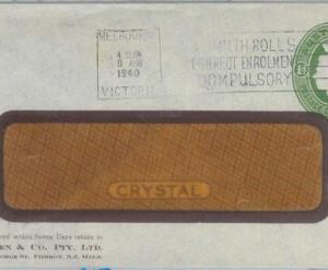 82584 - AUSTRALIA - POSTAL HISTORY - Private Print  STATIONERY COVER  1940