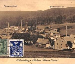 aa2714 - CZECHOSLOVAKIA - VINTAGE Postcard  - Schmiedeberg  Erzgebirge  Kovářská