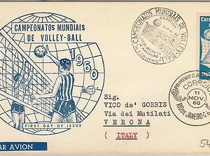 59973 -  BRAZIL - POSTAL HISTORY:  FDC   COVER  1960 - VOLEYBALL