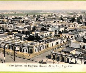 af0439  - ARGENTINA - Vintage Postcard - Buenos Aires - Belgrano