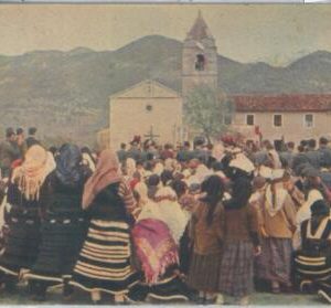 79424 - ALBANIA - VINTAGE  POSTCARD - Malecis - Posta Militare postmark 1941