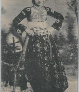 79395 - ALBANIA - VINTAGE Ethnic POSTCARD  -  Posta Militare postmark 1916