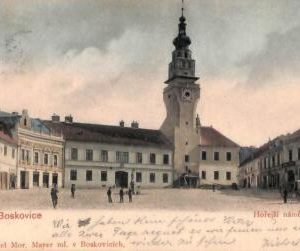 aa2739 - CZECHOSLOVAKIA - VINTAGE Postcard  - Boskovice BOSCOWITZ  1893