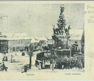 98491  -  VINTAGE  POSTCARD - Czechoslovakia -  Kladen KLADNO 1899 Gruss Aus