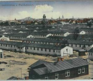 98533 -  VINTAGE  POSTCARD - Czechoslovakia -  Pardubice 1916 Pardubitz