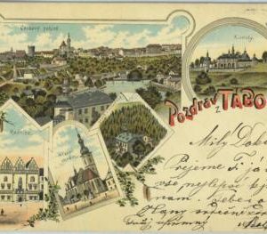 98465  - Czechoslovakia -  VINTAGE  POSTCARD - Gruss Aus  TABORA  1897