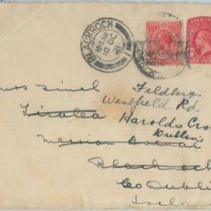 74803 - POSTAL HISTORY - GOLD COAST -  STATIONERY COVER to IRELAND  1921