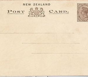 POSTAL HISTORY - POSTAL STATIONERY -    New Zealand : printed back