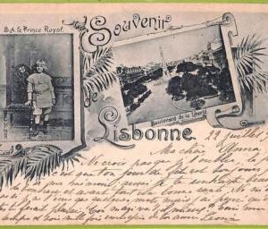 af2210 - PORTUGAL - VINTAGE POSTCARD - Lisbonne - 1897