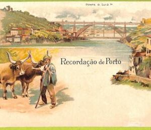 af2223 - PORTUGAL - VINTAGE POSTCARD - Porto - 1900