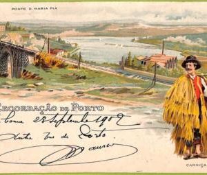 af2224 - PORTUGAL - VINTAGE POSTCARD - Porto - 1902