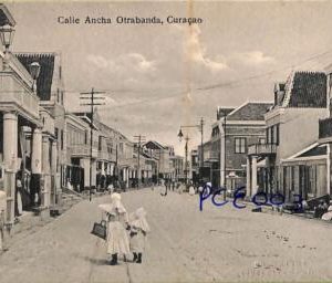 ad3927 - CURACAO - VINTAGE POSTCARD - Calie Ancha Otrabanda