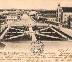 ad3928 - CURACAO - VINTAGE POSTCARD - Breede Straat - 1904