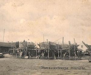 ac9543 - DENMARK - VINTAGE POSTCARD - Marstal - 1908