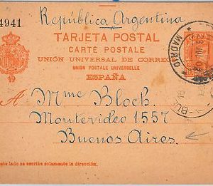 58435  -  SPAIN  - POSTAL HISTORY: STATIONERY CARD from Sarcellas BALEARES 1917