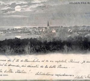 ac9587 - DENMARK - VINTAGE POSTCARD - Rønne - 1902