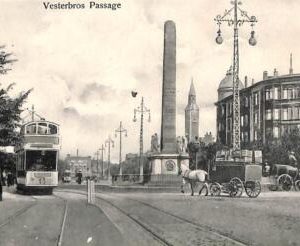 ac9561 - DENMARK - VINTAGE POSTCARD - Vesterbro Passage,Copenhagen