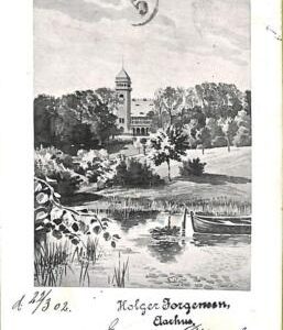 ac9558 - DENMARK - VINTAGE POSTCARD - Aarhus - 1902