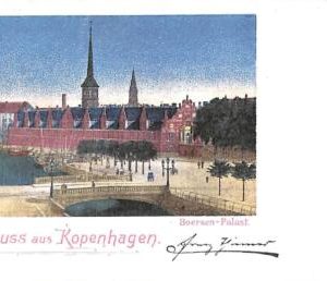 ac9687 - DENMARK - VINTAGE POSTCARD - Gruss aus Kopenhagen