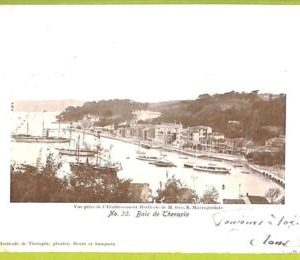 af2265 - TURKEY - VINTAGE POSTCARD - Baie de Thérapia