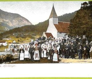 af2190 - NORWAY - VINTAGE POSTCARD  - Hardanger