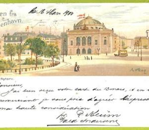 af2097 - DENMARK - VINTAGE POSTCARD - Kobenhavn - 1900