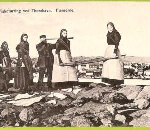 a0543 - Faroe Islands - VINTAGE POSTCARD - Ethnic