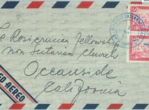 86055 - GUATEMALA - POSTAL HISTORY -   AIRMAIL COVER to the USA