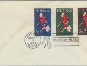 74514 - Philippines  - POSTAL HISTORY - FDC  COVER  1963 Medicine TUBERCULOSIS