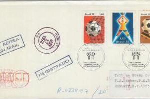 78985 - BRAZIL - Postal History -  FOOTBALL stamp  set on COVER - Argentina 1978