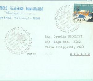 86908 - ITALY - POSTAL HISTORY Special postmark on COVER - SPORT Football 1972