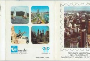 82787 - ARGENTINA - POSTAL HISTORY -  OFFICIAL POSTAL FOLDER 1978:  Football