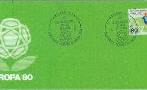 84798 - ITALY - SPECIAL POSTMARK: European Football Championship 1980