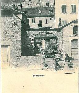 31269  Vintage postcard: SWITZERLAND - SCHWEIZ : Saint-Maurice-en-Valais 1904