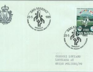 89831 - SAN MARINO - Postal History - SPECIAL POSTMARK 1985  SPORT Basketball