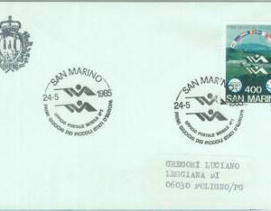 89822 - SAN MARINO - Postal History - SPECIAL POSTMARK 1985  SPORT Shooting