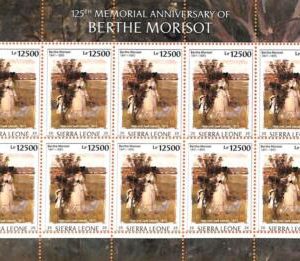 A6920 - SIERRA LEONE - Stamp Sheet - 2020 - ART, BERTHE MORISOT