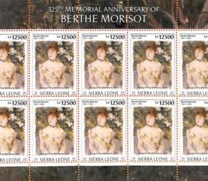 A6918 - SIERRA LEONE - Stamp Sheet - 2020 - ART, BERTHE MORISOT