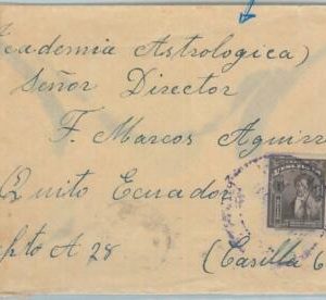 74545 - VENEZUELA - POSTAL HISTORY -  AIRMAIL COVER  to ECUADOR 1942 - CENSORED!
